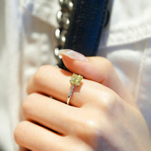 Load image into Gallery viewer, MR226 925 Silver Sunflower Ring
