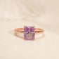 MR227 925 Silver Lavender Ring