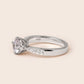 MR401 925 Silver Solitaire Ring