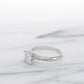 MR404 925 Silver Solitaire Ring