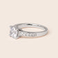 MR411 925 Silver Solitaire Ring