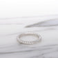 MR413 925 Silver Twist Eternity Ring