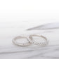 MR413 925 Silver Twist Eternity Ring