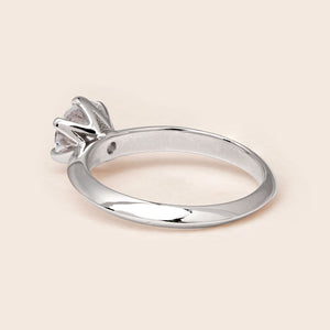 MR601 925 Silver Solitaire Ring