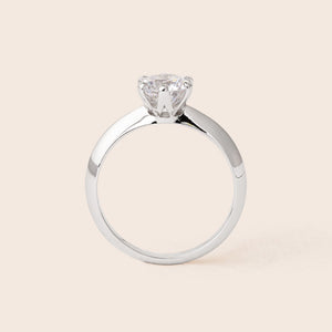 MR601 925 Silver Solitaire Ring