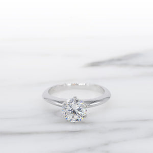 MR601 925 Silver Solitaire Ring