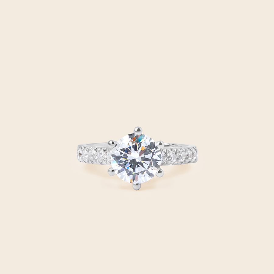 MR650 925 Solitaire Ring