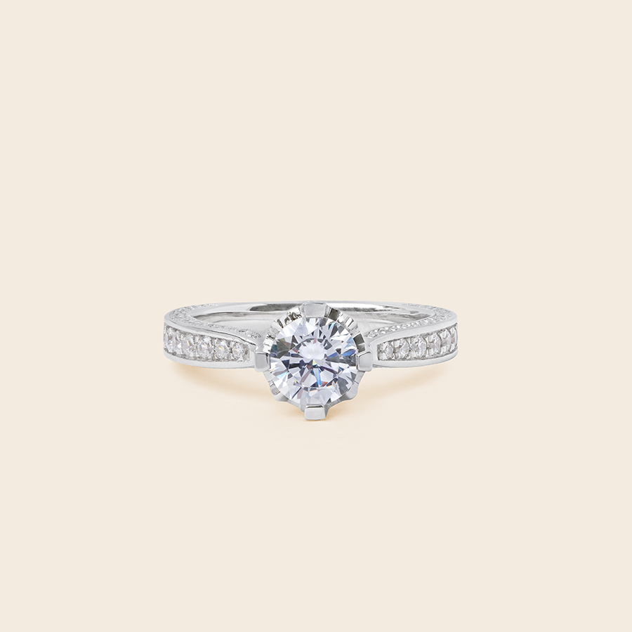 MR802 925 Solitaire Ring
