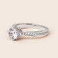 MR802 925 Silver Solitaire Ring