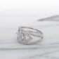 MR914 925 Silver Snowflake Ring