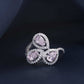 MR994 925 Silver Pink Ring