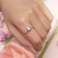 MR995 925 Silver Pink Ring