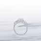 MR995 925 Silver Pink Ring