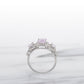 MR996 925 Silver Pink Ring