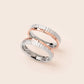 MRC014 925 Silver Cherish Couple Ring
