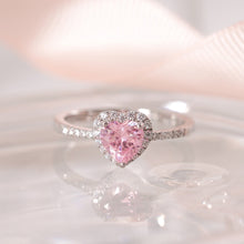 Load image into Gallery viewer, MRH020 925 Silver Heart Ring
