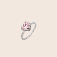 Load image into Gallery viewer, MRH020 925 Silver Heart Ring
