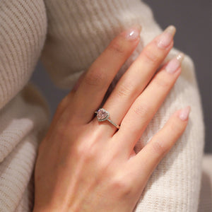 MRH020 925 Silver Heart Ring