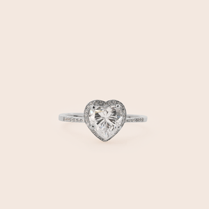 MRH020 925 Silver Heart Ring