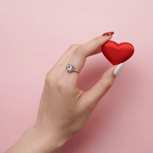 MRH020 925 Silver Heart Ring