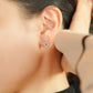 MSE510 925 Silver Star Stud Earrings
