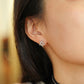 MSE510 925 Silver Star Stud Earrings