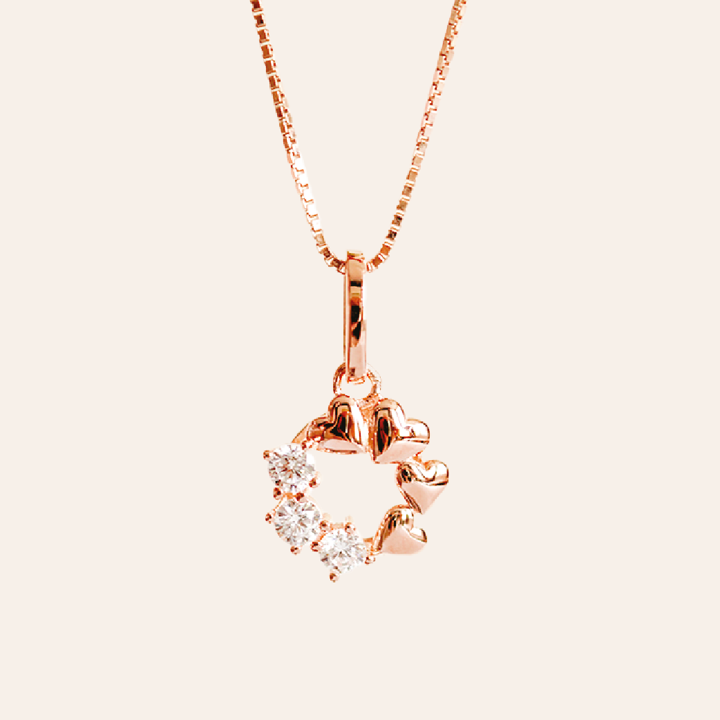 MN149 925 Heart Necklace