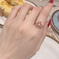 MR1107 925 Silver Dancing Stone Ring