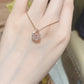 MN120 925 Silver Dancing Stone Necklace