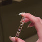 MB048 925 Silver Exquisite Orchid Hush Mellow Rose Bangle